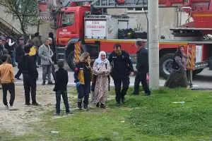 İnegöl'de korku dolu anlar! Mahalle sokağa döküldü