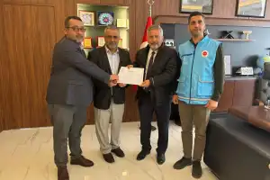 Gazze ve Sudan için İnegöl tek yürek oldu! Binlerce lira toplandı