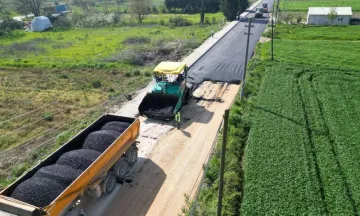 İnegöl’de 1300 metrelik yol baştan yapılıyor