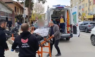 İnegöl'de korkutan kaza! Genç sürücü yaralandı