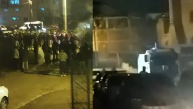 İnegöl'de yoğun güvenlik önlemi bölgeye TOMA'lar gönderildi