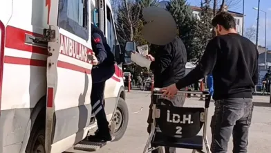 İnegöl'de feci olay! Bileği kopma noktasına geldi