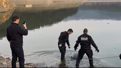 Barajda kimliği belirsiz erkek cesedi bulundu