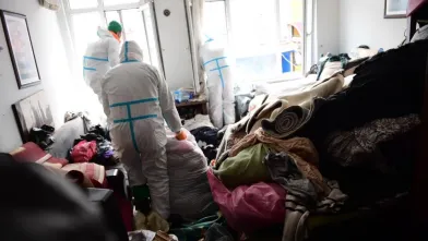 Bir evden 4 ton çöp çıktı!