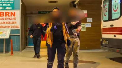 İnegöl'de yem karma makinesi facia getirdi!