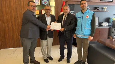 Gazze ve Sudan için İnegöl tek yürek oldu! Binlerce lira toplandı