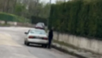 İnegöl'de güpegündüz şok eden görüntü!