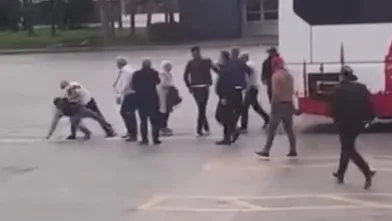 Terminalde çıkan kavgada ortalık karıştı!