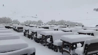Baharda kış geri döndü!