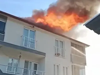 Alevler çatıyı sardı! Büyük hasar meydana geldi