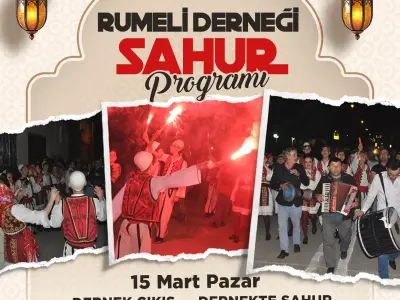 Rumeli Derneği’nden İnegöl’de sahur programı: İşte tarihi