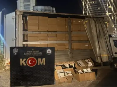 Dev operasyonda 3 milyon kaçak makaron ele geçirildi