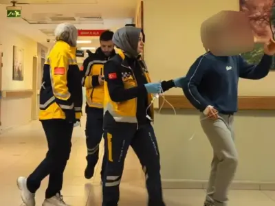 İnegöl'de feci şekilde gözünden yaralandı!