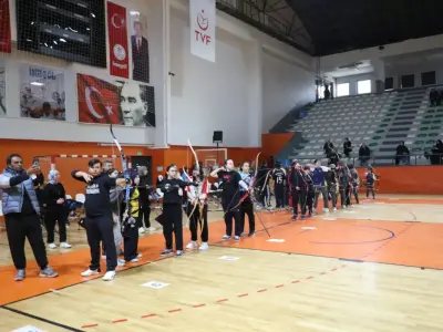 İnegöl’de okçuluk turnuvası nefes kesti!