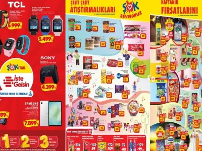 ŞOK 22 Nisan aktüel kataloğunda PS5 ve drone satışta