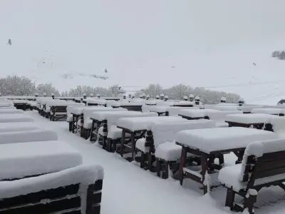 Baharda kış geri döndü!