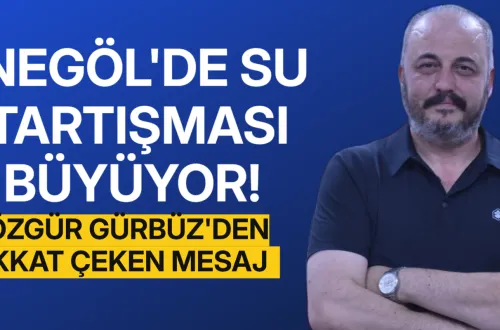 İnegöl Kent Konseyi Üyesi Özgür Gürbüz'den Su Sondajı Çıkışı: "Su Yoksa Yaşam Yok"