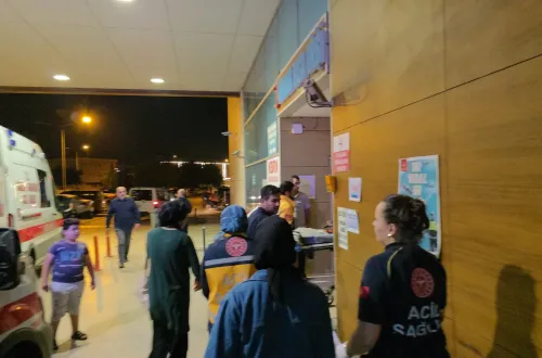 İnegöl'de 5 yaşındaki çocuk ikinci kattan düşerek yaralandı