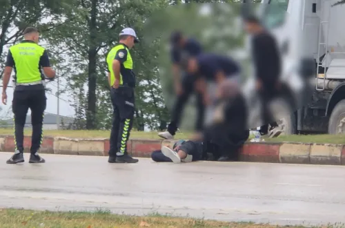 İnegöl'de yağmur faciayı getirdi! 1'i ağır 2 yaralı