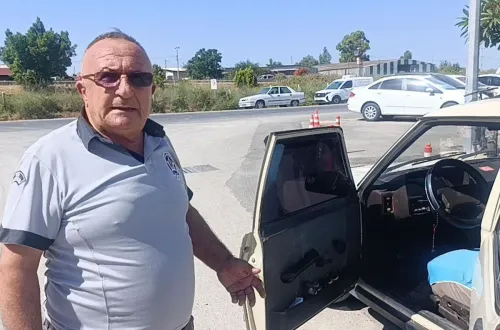 1988 model aracına bakın ne yaptı!