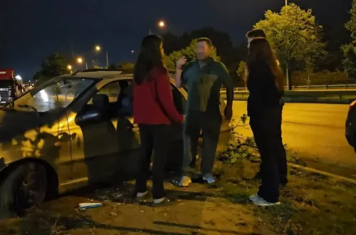 Kaza sonrası ortalık bir anda karıştı! Sürücü ortaya çıkmadı