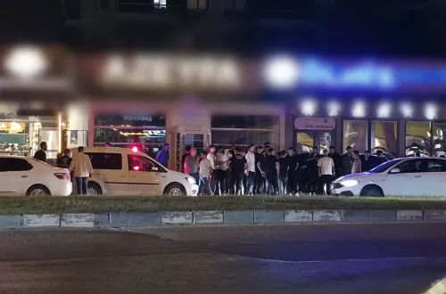 İnegöl'de hareketli gece! Bölgeye çevik polisleri sevk edildi