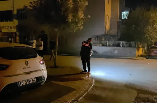İnegöl'de silahlı kavga: 1 kişi yaralandı