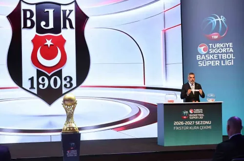 Basketbol Süper Ligi’nde yeni sezonun fikstür kura çekimi yapıldı