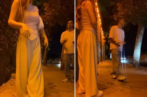 Sivil polis sapık sanıp yardıma koştu!