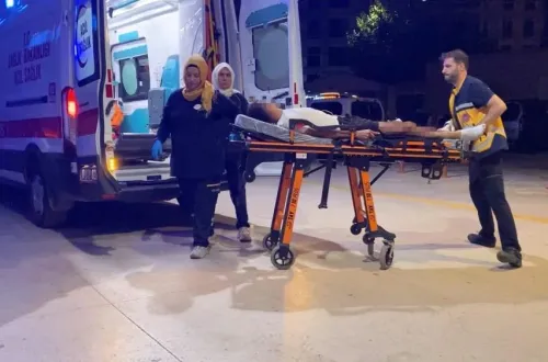 İnegöl'de mesajlaşma kanlı bitti!