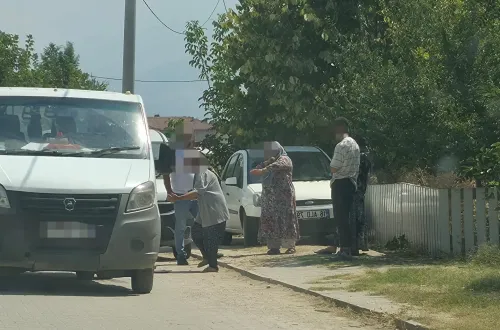 İnegöl’de Çocuk Yaştaki Sürücü Kazada Yaralandı