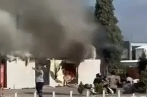 Ankara Yolu Caddesi üzerinde korkutan patlama!
