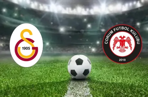Galatasaray - Çorum FK maçı hangi kanalda, saat kaçta? İşte yayın bilgileri