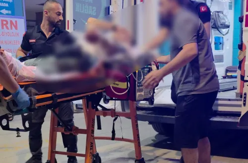 İnegöl’de Tadilat Sırasında Korkunç Kaza: İki Bacağı Kesildi