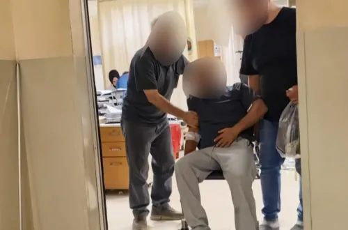İnegöl'de feci kaza! Çivi karnına saplandı