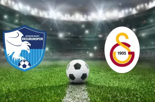 Erzurumspor Galatasaray maçı hangi kanalda, saat kaçta oynanacak?