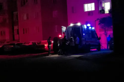 Yaşlı kadının imdadına ekipler yetişti