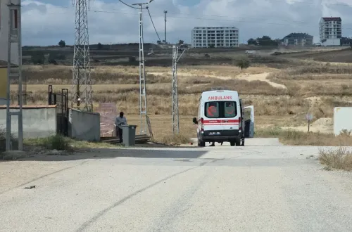 İnegöl’de İnşaat İşçisi Acı İçinde Yardım İstedi