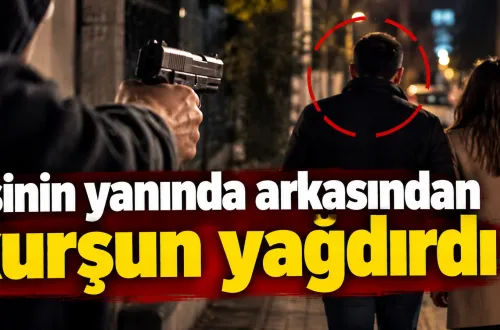 Yenişehir'de sokak ortasında silahlı saldırı