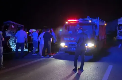 İznik’te tır traktöre çarptı, belediye çalışanı hayatını kaybetti