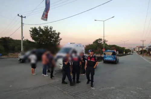 İnegöl'de korkutan kaza! Genç sürücünün durumu belli oldu