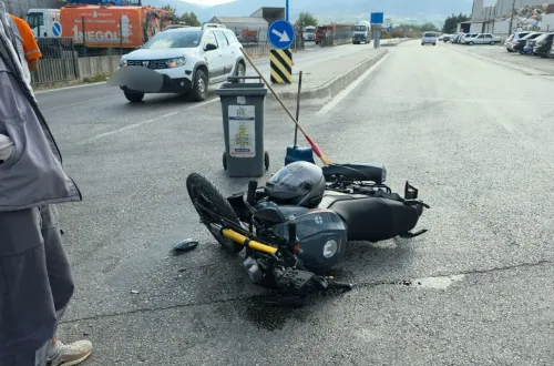 İnegöl’de Korkutan Kaza! Sürücü Ağır Yaralı