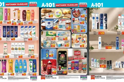 A101’in 19-25 Eylül Haftanın Yıldızları listesi açıklandı