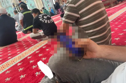 Camide kaydedilen görüntü gündem oldu! “Dayı camide yapma bari”