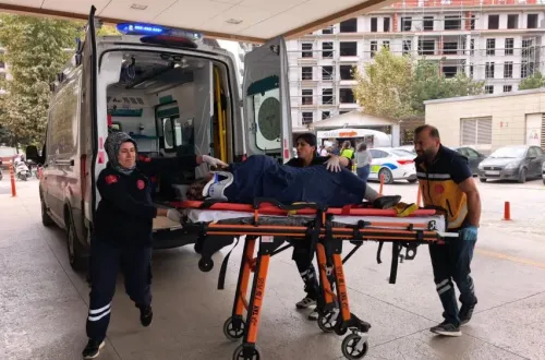 İnegöl'de otobüsün çarptığı kadından kahreden haber