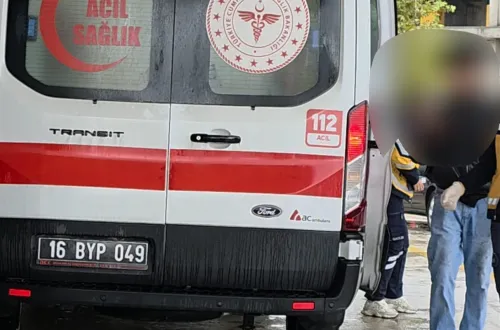 İnegöl'de tanımadığı kişiler tarafından hastanelik edildi!