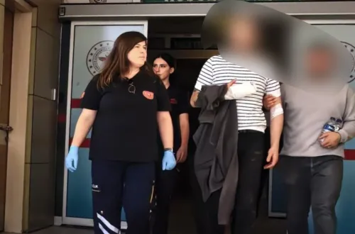 İnegöl'de elini testereye kaptıran işçi Bursa'ya sevk edildi!