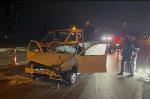 Ana yolda facia! Metrelerce savruldu, kurtarılamadı