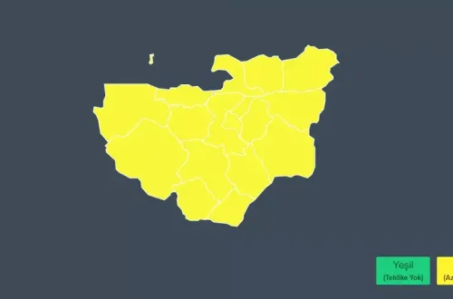 İnegöllüler dikkat! Sarı kodlu uyarı verildi