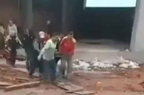 Sanayi Bölgesinde Korkutan Olay! Hastaneye Kaldırıldı